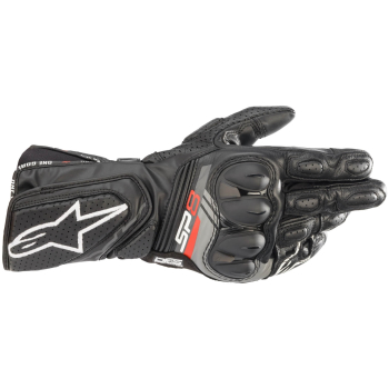 Alpinestars SP-8 V3 Herren Sport Handschuhe mit Leder - schwarz