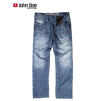 John Doe ORIGINALS Herren Jeans Regular Cut mit Aramid Faser - Blau