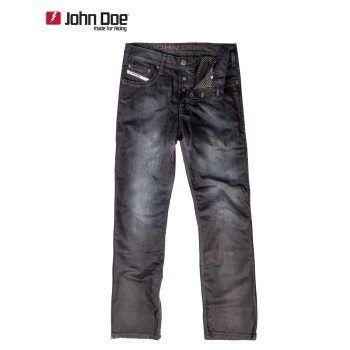 John Doe ORIGINALS Herren Jeans Regular Cut mit Aramid Faser - Dunkelblau